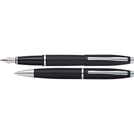 A. T. Cross and Cross Calais Ballpoint Pen Matt Black Gift Boxed
