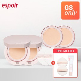 Espoir 에스쁘아 NEW 비내추럴 쿠션 2개 (쿠션2+리필2) Espoir NEW Binautral Cushion 2 pieces (Cushion 2 + Refill 2)