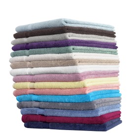 SALBAKOS Turkish Luxury Hotel & Spa, 35x70 Bath Sheet Set of 2, Turkish Cotton, Organic, Eco-Friendly, Stone