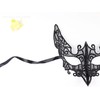 Bonnie Z. Leonardo Lace Mask Masquerade Mask for Women Black