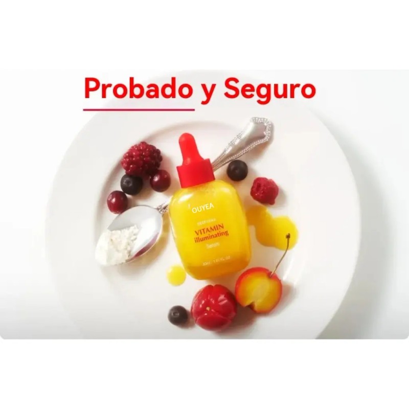 Suero Iluminador Con Vitamina C,serum Facial Hidratante
