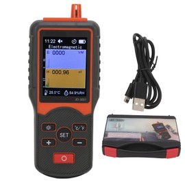 Geiger Counter,JD‑3001 Geiger Counter Easy Reading Multifunctional Radioactive Detector for Nuclear Radiation Electromagnetic Radiation