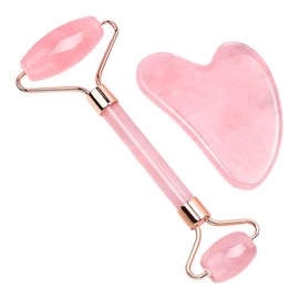 Facial Roller Cassa Set, Natural Stone, Massage, Beauty, Relax, Special Care, Boxed