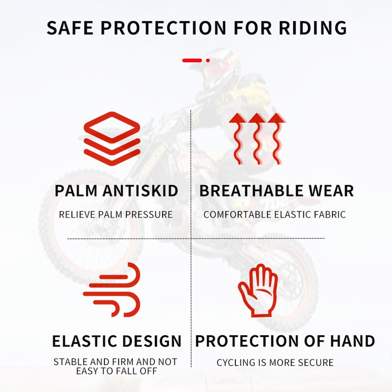 BSDDP Motorcycle Riding Gloves Anti-slip Off-road Four Seasons Outdoor Mountaineering