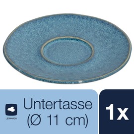 LEONARDO HOME 18603 Matera Ceramic Saucer 11 cm Blue
