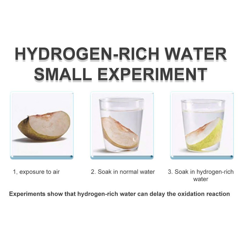 Hydrogen Water Bottle High Efficiency Portable Single Cycle 2000ppb/5Min 5000ppb/10Min
