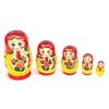 G. M. Semyonov Made Russian Nesting Dolls 5 Piece Set
