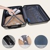 Luggage Suitcase 3 Piece Sets Hardside Carry-On Luggage With Spinner