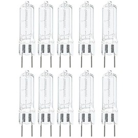 (10)-Bulbs G8 75W 75 Watt 120V T4 Light Bulbs 75Watt 110V-130Volts Anyray 10- Lamps