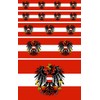 Daged Austria sticker card, 14 pieces, car, motorcycle, biker flag,