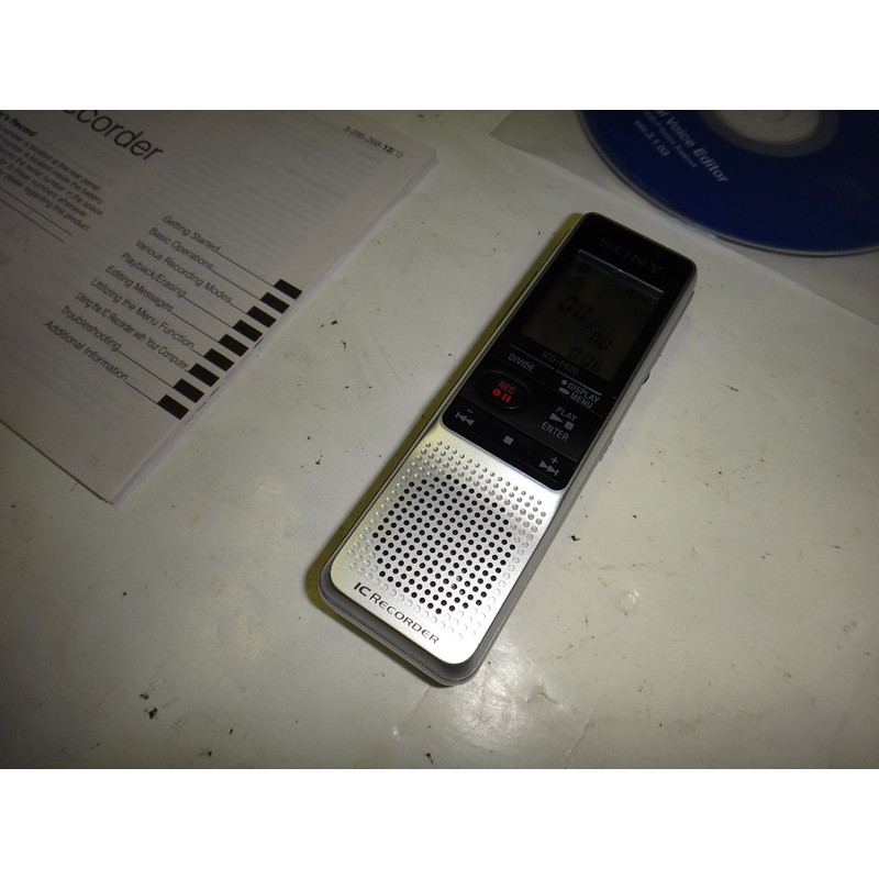 Sony ICDP620 Digital Voice Recorder PC Compatible via USB
