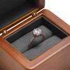 Oirlv Wooden Ring Box Vintage Ring Box for Engagement Anniversary
