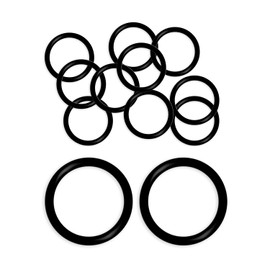 Othmro 10pcs Nitrile Rubber O Rings 5mm Width 80mm OD 70mm ID Metric Seal Nitrile NBR Rubber Washers for Car Repair, Professional Plumbing, Air or Gas Fittings