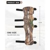 TOPPARCHERY 12인치 소 가죽 팔 보호대, 4개의 조절 가능한 스트랩