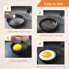 4 Pcs Egg Rings, Stainless Steel Egg Ring with Anti-Scald