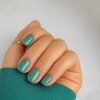 Solid color full color green mint emerald attached nail tip, 1 piece, Stone Mint A023 / 단색 풀컬러 그린 민트 에메랄드 붙이는 네일팁, 1개, 스톤민트A023