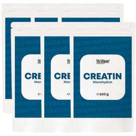 Creatine Monohydrate (600 g Creatine Vegan) (6 x 600 g)