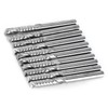 10pcs Single Flute End Mill Cutter CNC Tool Bits,3.175mm Diameter