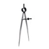 ZLKSKER 8 Inch Adjustable Lockable Steel Wing Divider, Leather Compass