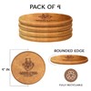 Coaster 4 Pack Middleton Mixology