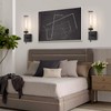 Wall Sconces,Battery Operated Wall Sconce 10400mAh Black and Gold Fast