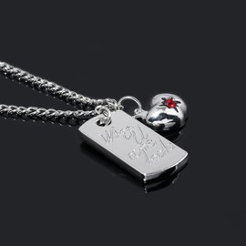 Shopular Game Love and Deepspace Xia Yizhou Cosplay Necklace Unisex When U Come Back Pendant Choker Jewelry Acccessories Gifts