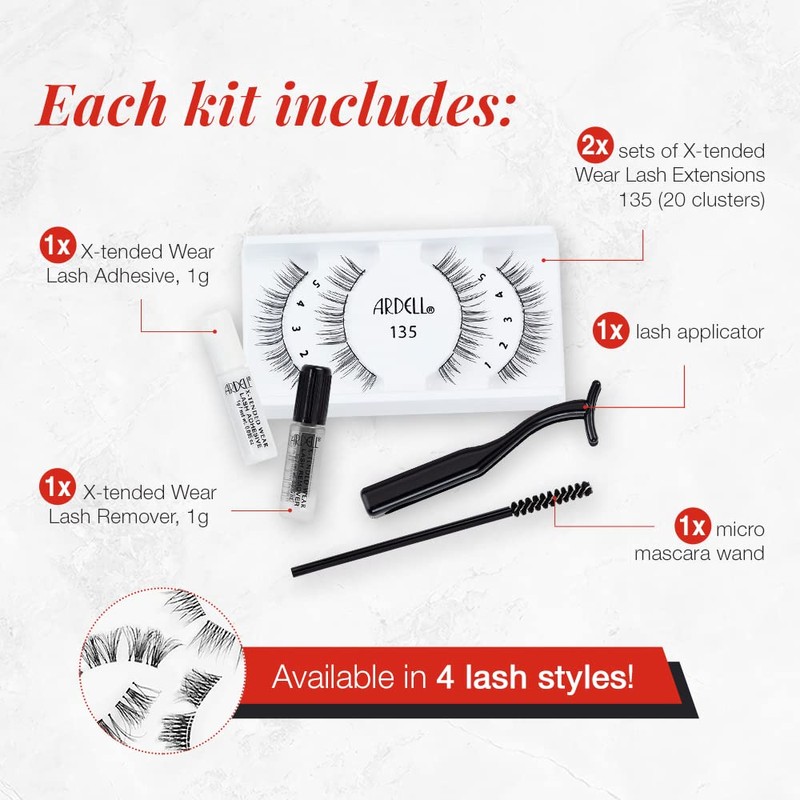 Ardell X-tended Wear Lash System - Style 135