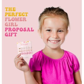Pop Fizz Designs Flower Girl Hair Clips | Pink Flower Girl Gifts (2)