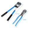 munirater Hydraulic Clamp Tool 6-50mm Wire Crimping Tool Pliers with