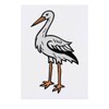 'Bird Stork ' Temporary Tattoo - Water Resistant, Skin-Safe, Non-Toxic