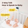 NETVUE Peekababy Baby Camera, Camera & Audio, 4-in-1 Crib Mount,