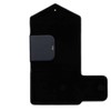 Double Flap Cardholder Black