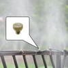 Savagrow 10Pcs Garden Misting System Brass Mist Nozzle 0.4mm Orifice