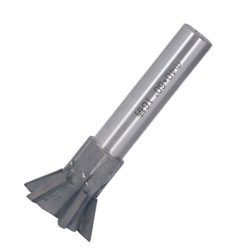 60 Degree Dovetail Cutter 6 Flute Fast Drilling Speed Carbide