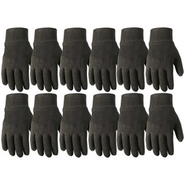 Wells Lamont Versatile Work Gloves Lightweight, Durable, Comfortable Jersey Basic, 12-Pair Bulk Pack, X-Large (506XLZ)
