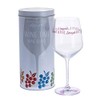 Dartington Crystal GP3399/6 Time Wine a Little, Laugh a Lot, 233 mm (H) 59 CL