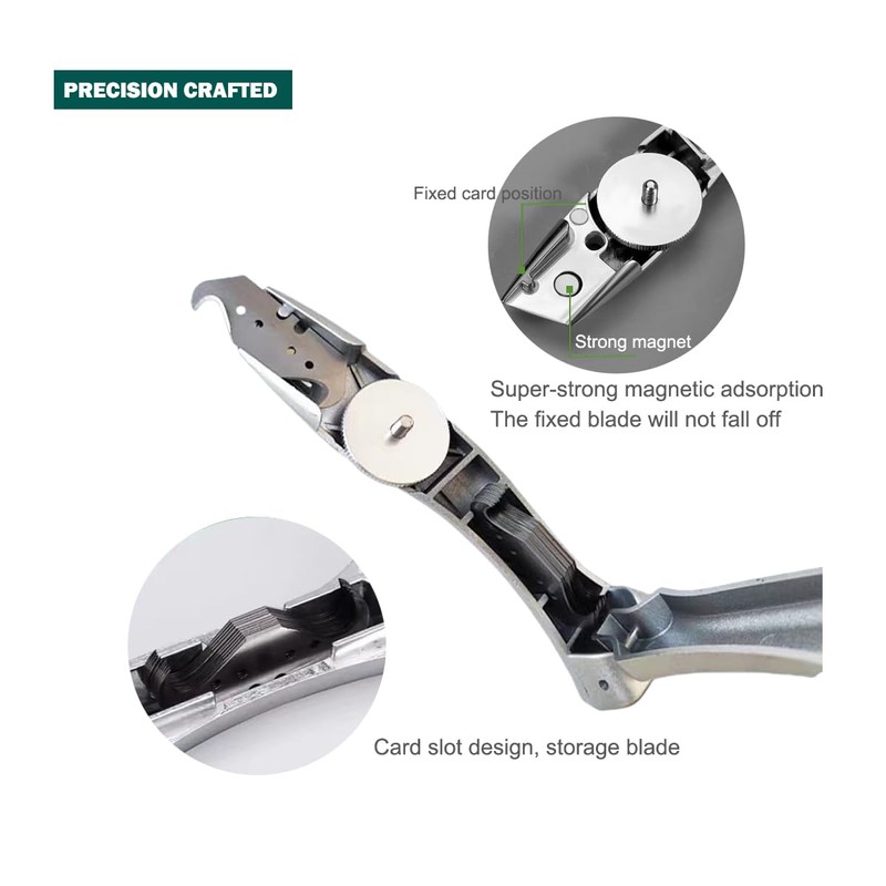 Dolphin Shaped Stainless Steel Knife Dolphin PVC Zinc-aluminum Alloy Handle