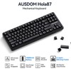 AUSDOM H87 Wireless Mechanical Gaming Keyboard: 10000mAh Battery Tri-Mode 2.4G/BT5.3/USB-C