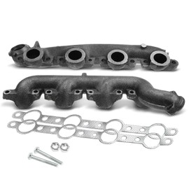 A-Premium 2PCS Left & Right Exhaust Manifold W/Gaskets & Bolts & Nuts [8Cyl 7.3L] Compatible with Ford F-250 94-96, F-250 HD 1997, F-350, F Super Duty 95-97, F59 94-96, Replace# F4TZ9431B, F4TZ9430B