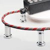 HiFi Speaker Wire Support Stand 70‑115mm Height Adjustable Shock Absorber