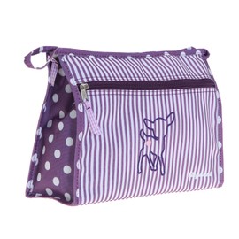 ELEPHANT Alessandro Classic Toiletry Bag Beauty Case, Feli Lila (Purple White), Toiletry bag