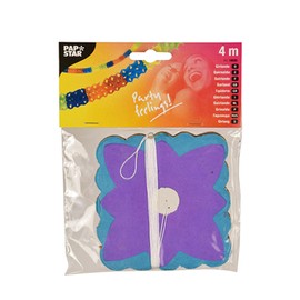 Papstar 1 box = 12 x garlands, paper diameter 11.5 cm, 4 m 18680