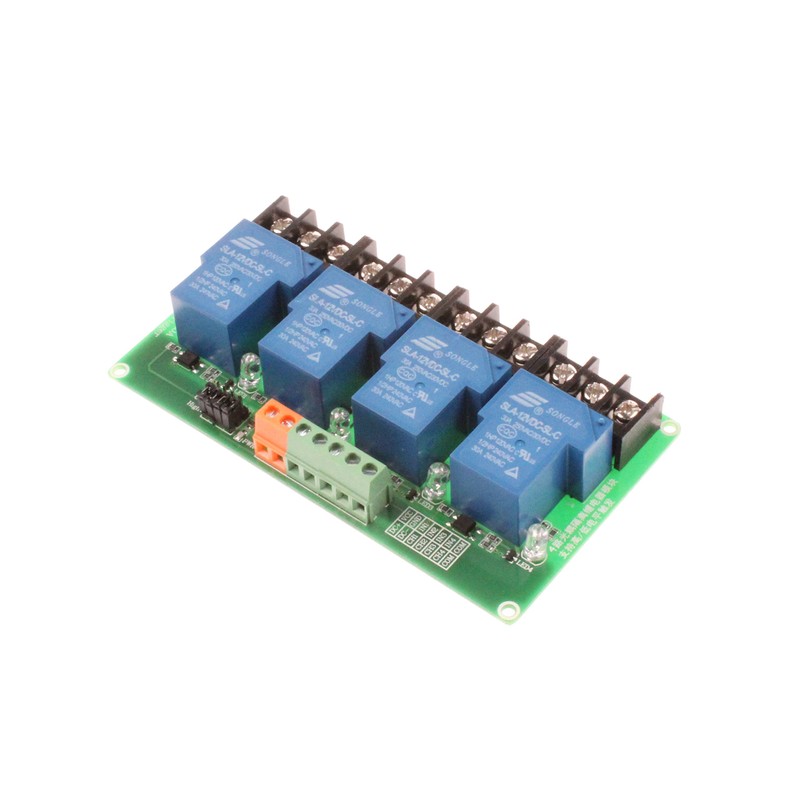 NOYITO 30A 4 Channel Relay Module High Low Level Trigger