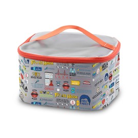 JYTAPP Funny TV Show Makeup Bag F-House Quotes TV Show Gift F-House Merchandise F-House Fans Cosmetic Zipper Case