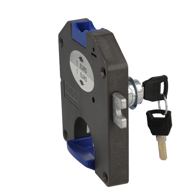 UMAXO Deposit Lock for 1 Euro Coins. Coin Lock for