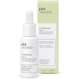 Pbt Skinlab Pureskin Serum – Sérum Facial Seborregulador, Tratamiento contra Imperfecciones con Niacinamida 5%, Ácido Azelaico 3% y Arbutina, Reduce Brillos y Manchas, Gotero 30ml