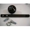 Core Shifters 5" Short Stick w/ BLACK shifter knob for