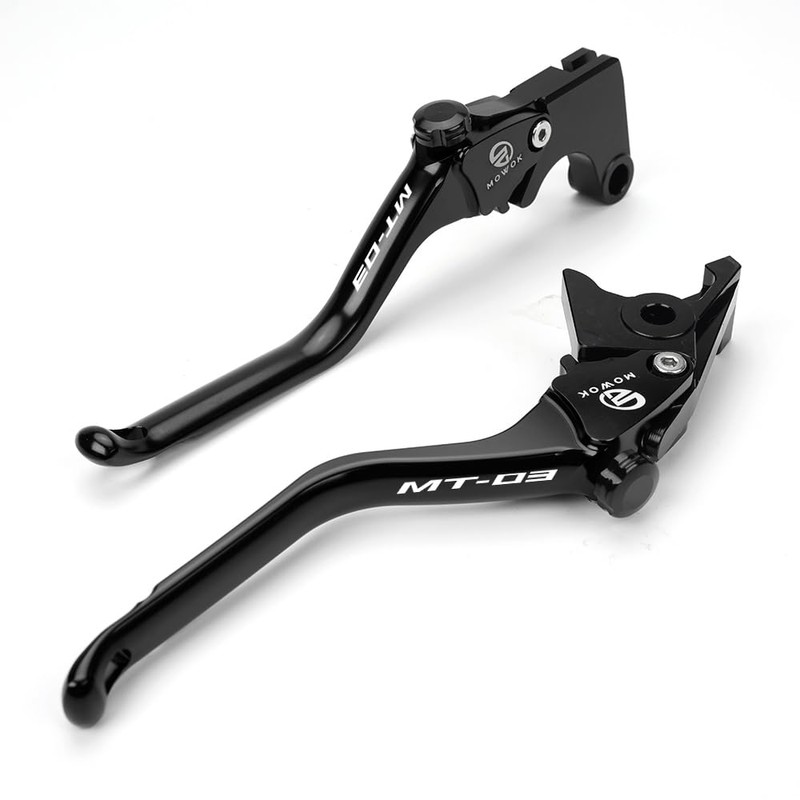 MOWOK Motorcycle CNC Brake Clutch Levers Fit for Yamaha MT03