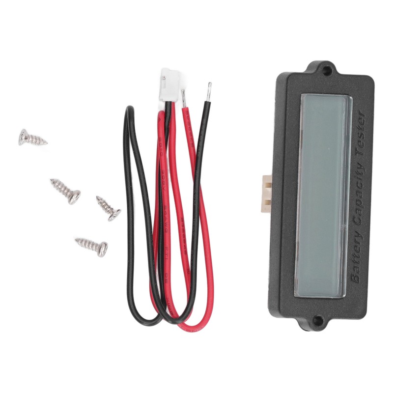 Blue Display Lithium Battery Power Indicator Multifunctional Realtime Monitoring Battery