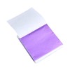 VILLFUL 50pcs Shiny Foil Craft Sheets Gold Foil Leaf Sheets